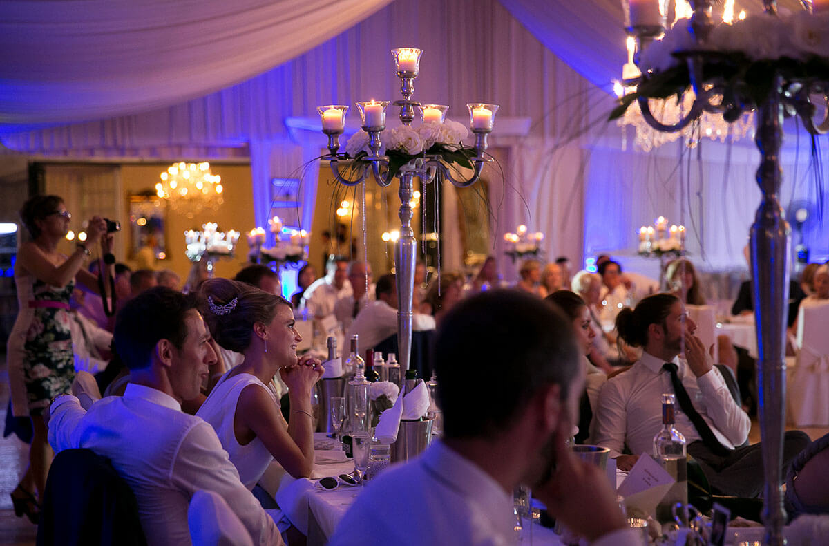 dîner de mariage gastronomique